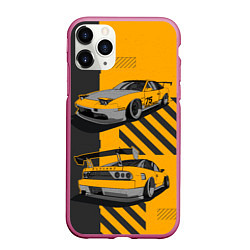 Чехол iPhone 11 Pro матовый Nissan 180sx art