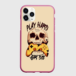 Чехол iPhone 11 Pro матовый Играй или умри