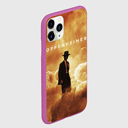 Чехол iPhone 11 Pro матовый Оппенгеймер, цвет: 3D-фиолетовый — фото 2