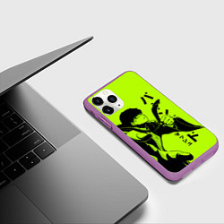 Чехол iPhone 11 Pro матовый Mash Burnedead, цвет: 3D-фиолетовый — фото 2