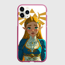 Чехол iPhone 11 Pro матовый The legend of Zelda - ahegao