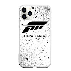 Чехол iPhone 11 Pro матовый Forza Horizon glitch на светлом фоне, цвет: 3D-белый