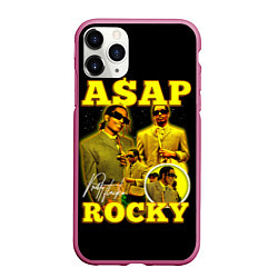 Чехол iPhone 11 Pro матовый Asap Rocky, rapper