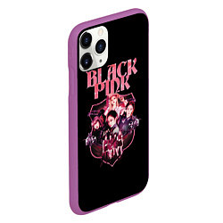 Чехол iPhone 11 Pro матовый Blackpink k-pop, Блэкпинк, цвет: 3D-фиолетовый — фото 2