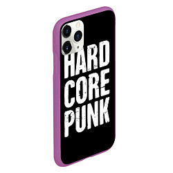 Чехол iPhone 11 Pro матовый Hardcore punk, цвет: 3D-фиолетовый — фото 2