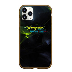 Чехол iPhone 11 Pro матовый Сyberpunk 2077 phantom liberty