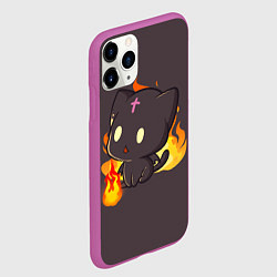 Чехол iPhone 11 Pro матовый Чомусуке Коносуба, цвет: 3D-фиолетовый — фото 2