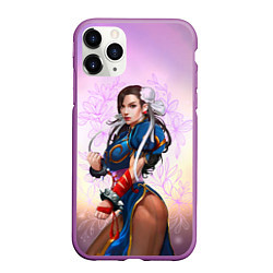 Чехол iPhone 11 Pro матовый Street Fighter 6: Chun-Li