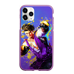 Чехол iPhone 11 Pro матовый Street Fighter 6: Luke