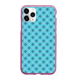 Чехол iPhone 11 Pro матовый Style blue