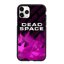 Чехол iPhone 11 Pro матовый Dead Space pro gaming: символ сверху, цвет: 3D-черный