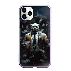 Чехол iPhone 11 Pro матовый Payday 3 animal mask, цвет: 3D-светло-сиреневый