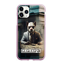 Чехол iPhone 11 Pro матовый Payday 3 dog