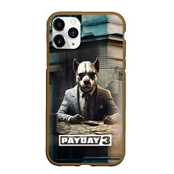 Чехол iPhone 11 Pro матовый Payday 3 dog