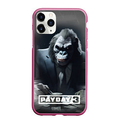Чехол iPhone 11 Pro матовый Payday 3 big gorilla
