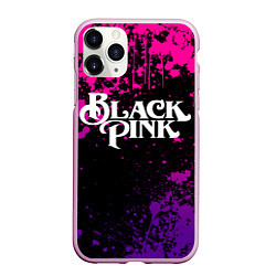 Чехол iPhone 11 Pro матовый Blackpink - neon, цвет: 3D-розовый
