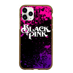 Чехол iPhone 11 Pro матовый Blackpink - neon