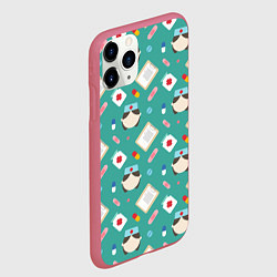 Чехол iPhone 11 Pro матовый Nurse style, цвет: 3D-малиновый — фото 2