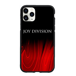 Чехол iPhone 11 Pro матовый Joy Division red plasma