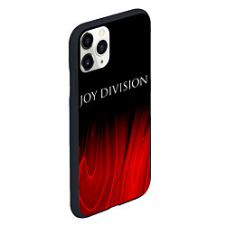 Чехол iPhone 11 Pro матовый Joy Division red plasma, цвет: 3D-черный — фото 2