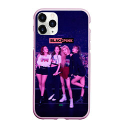 Чехол iPhone 11 Pro матовый Blackpink concert, цвет: 3D-розовый