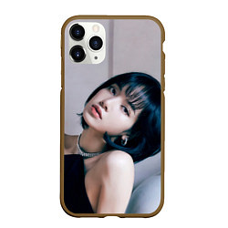 Чехол iPhone 11 Pro матовый Lisa Blackpink, цвет: 3D-коричневый