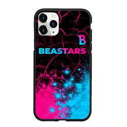 Чехол iPhone 11 Pro матовый Beastars - neon gradient: символ сверху