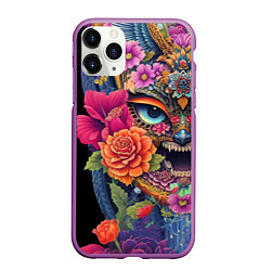 Чехол iPhone 11 Pro матовый Irezumi - Japan - tattoo