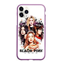 Чехол iPhone 11 Pro матовый Blackpink 2018