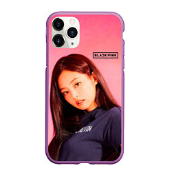 Чехол iPhone 11 Pro матовый Jennie Blackpink kpop