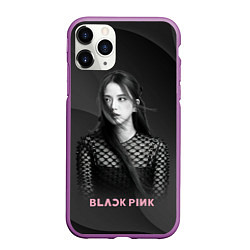 Чехол iPhone 11 Pro матовый Jisoo black