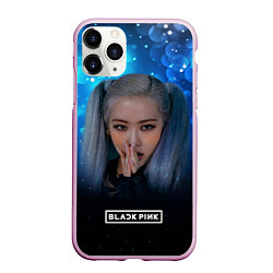 Чехол iPhone 11 Pro матовый Blackpink the Rose, цвет: 3D-розовый