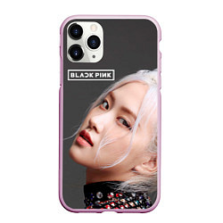 Чехол iPhone 11 Pro матовый Blackpink Rose gray