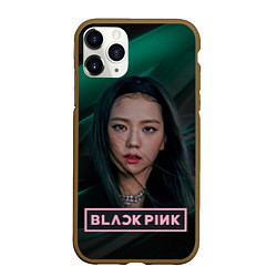 Чехол iPhone 11 Pro матовый Blackpink beautiful singer Rose, цвет: 3D-коричневый