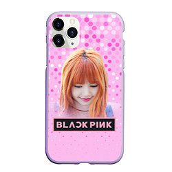 Чехол iPhone 11 Pro матовый Blackpink Lisa, цвет: 3D-светло-сиреневый