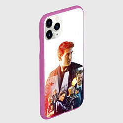 Чехол iPhone 11 Pro матовый Миссия невыполнима Последствия, цвет: 3D-фиолетовый — фото 2