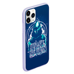 Чехол iPhone 11 Pro матовый Bring Me The Horizon Scull, цвет: 3D-светло-сиреневый — фото 2