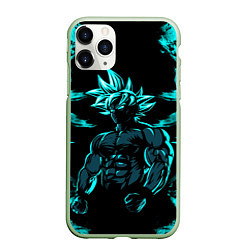 Чехол iPhone 11 Pro матовый Goku - Dragon ball