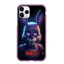 Чехол iPhone 11 Pro матовый Bonnie FNAF