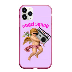 Чехол iPhone 11 Pro матовый Angel Squad