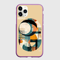 Чехол iPhone 11 Pro матовый Баухаус - Мысли ацтека, цвет: 3D-фиолетовый