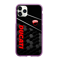 Чехол iPhone 11 Pro матовый Ducati - технологическая броня