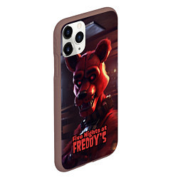 Чехол iPhone 11 Pro матовый Five Nights at Freddys Mangle, цвет: 3D-коричневый — фото 2