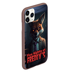 Чехол iPhone 11 Pro матовый Five Nights at Freddys Mangle, цвет: 3D-коричневый — фото 2