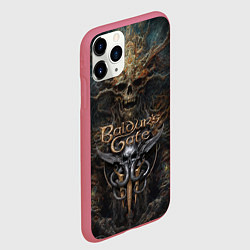 Чехол iPhone 11 Pro матовый Baldurs Gate 3, цвет: 3D-малиновый — фото 2