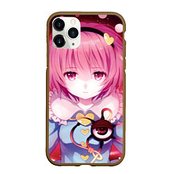 Чехол iPhone 11 Pro матовый Touhou Project Сатори Комейдзи