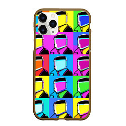 Чехол iPhone 11 Pro матовый Pop art - abstraction - vogue