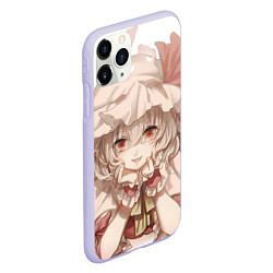 Чехол iPhone 11 Pro матовый Touhou Project Flandre Scarlet Cute, цвет: 3D-светло-сиреневый — фото 2