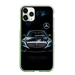 Чехол iPhone 11 Pro матовый Mercedes Benz