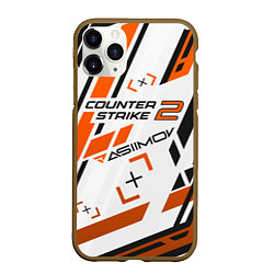 Чехол iPhone 11 Pro матовый КС 2 Asiimov